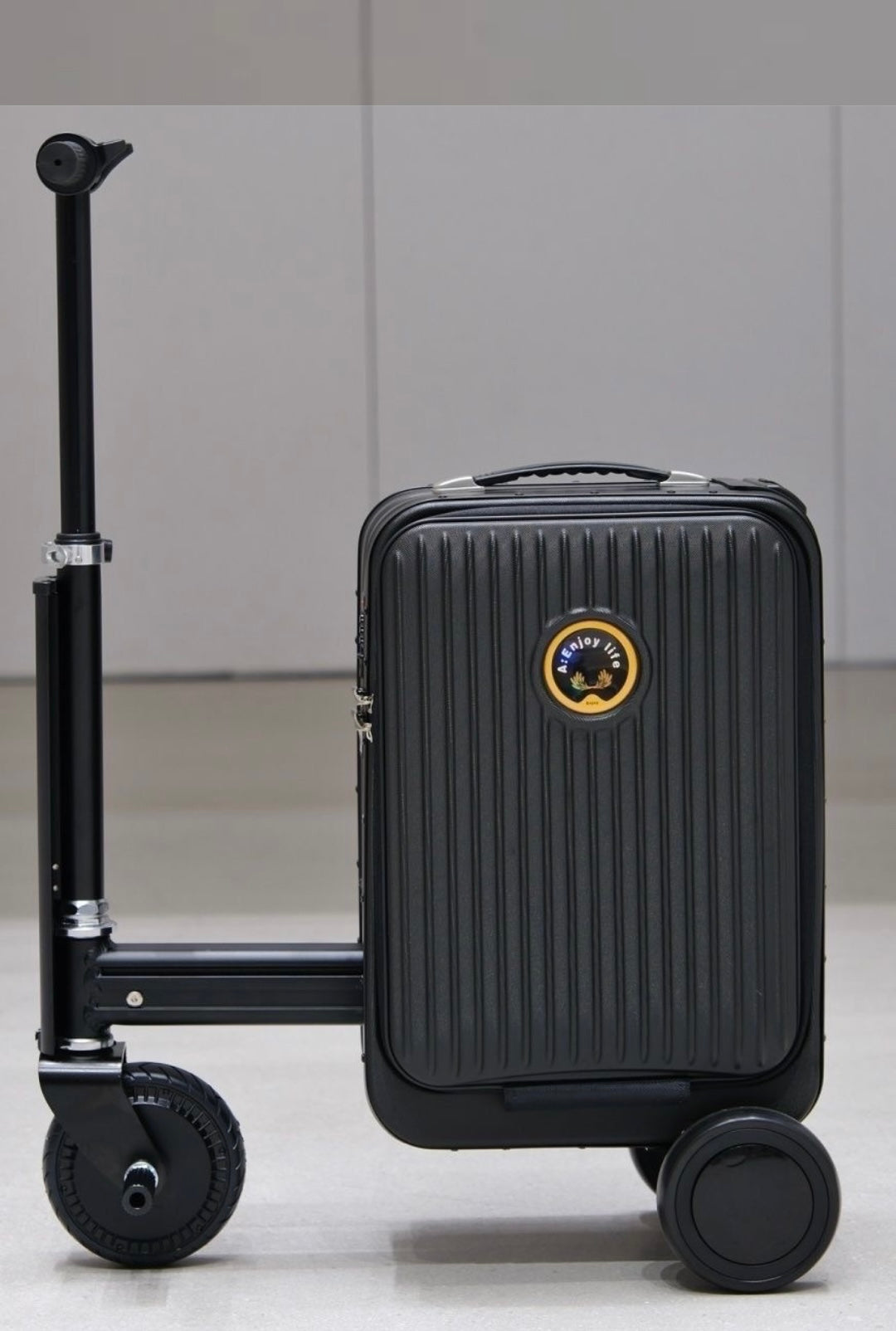 Trottinette-Koffer (schwarz)